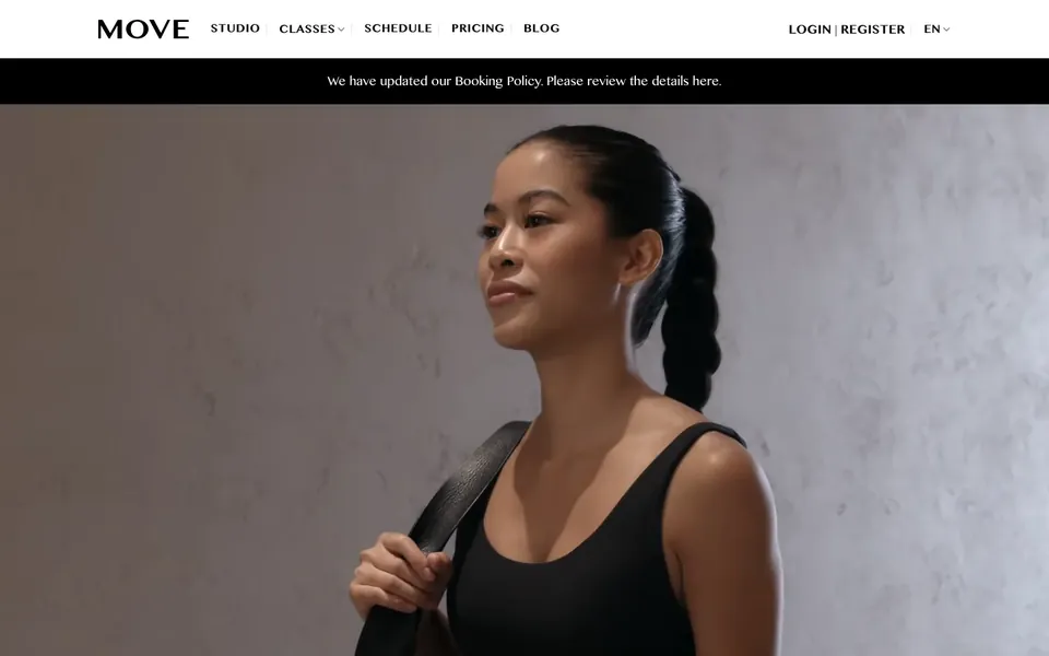 MOVE Fitness VN — live booking and membership platform